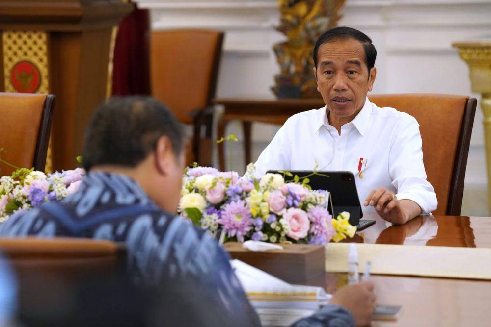 Presiden Jokowi Pimpin Ratas Terkait Hilirisasi Produk Pangan (dok. Sekretariat Presiden)