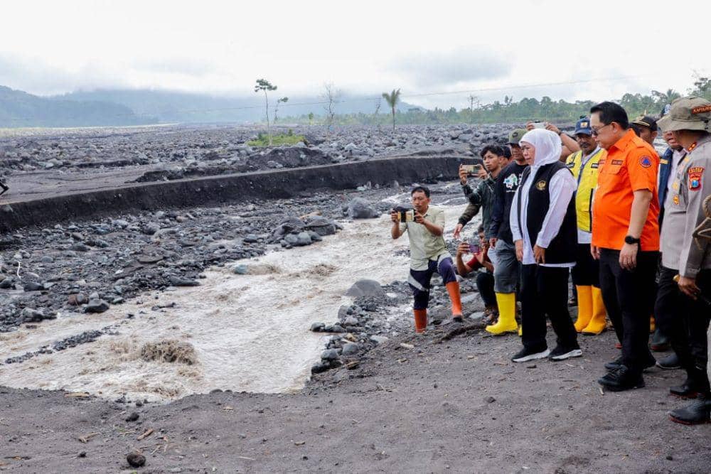 Jembatan Putus Akibat Lahar Dingin Lumajang Ditarget Rampung 2 Bulan