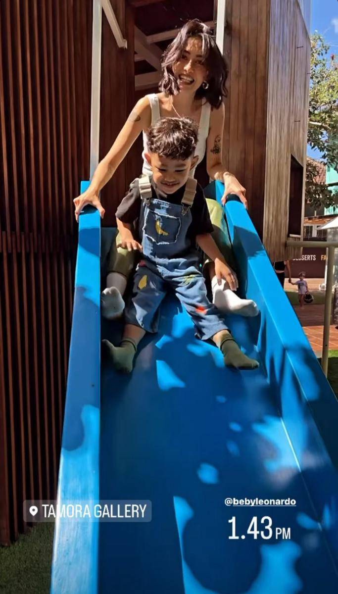potret Beby Leonardo dan buah hati (instagram.com/onadioleonardo_official)