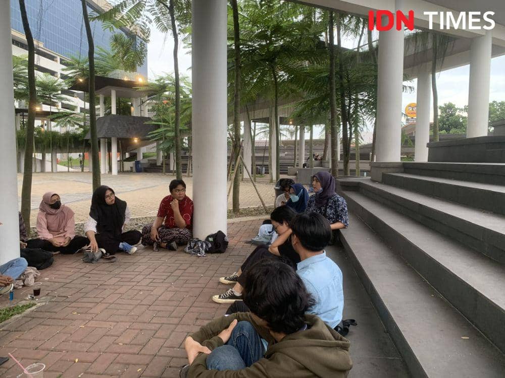 Diskusi “KBGO Kian Marak Bagaimana Perlindunganny?” (IDN Times/Muhamad Iqbal)