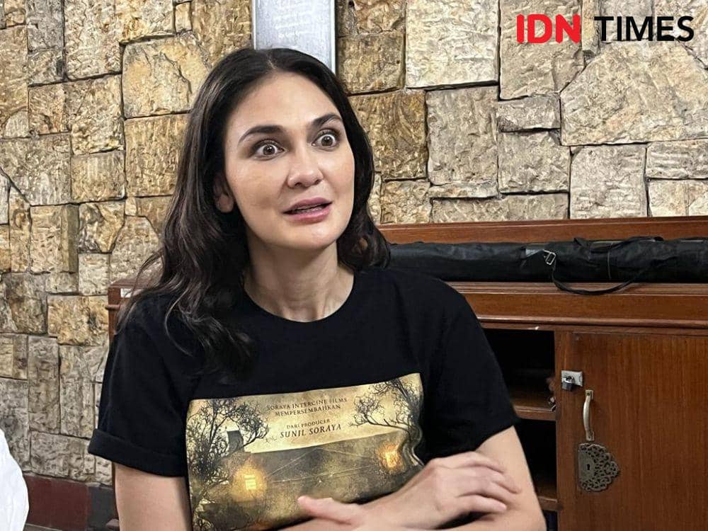[WANSUS] Luna Maya, Cap Bintang Film Horor dan Syuting di Semarang