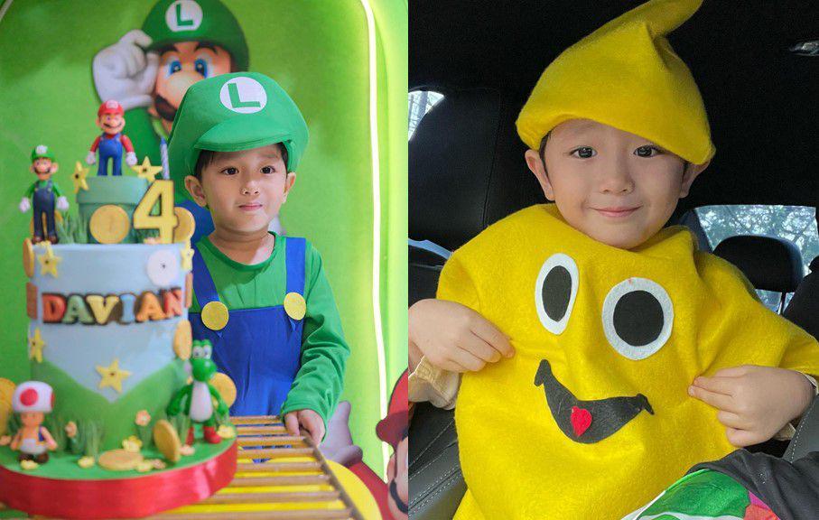7 Potret Perayaan Ulang Tahun Davian Anak Ryana Dea dan Puadin Redi