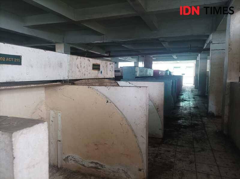 Kondisi Pasar Tanah Abang Blok G, Senin (10/7/2023)/ IDN Times Dini Suciatiningrum