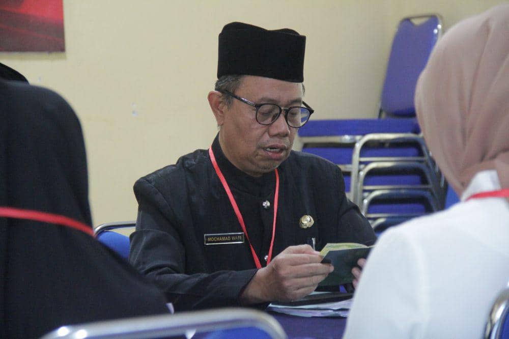 Prosesi akad nikah di Lapas Klas II B Tulungagung. IDN Times/ Dok Lapas Tulungagung