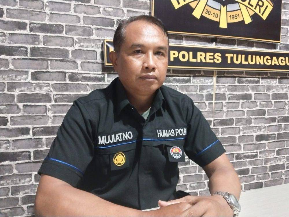 Kasi Humas Polres Tulungagung. Iptu Mujiatno. IDN Times/ Bramanta Pamungkas