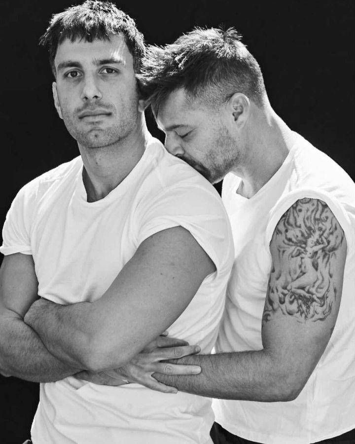 potret kenangan Ricky Martin dan suami (instagram.com/ricky_martin)
