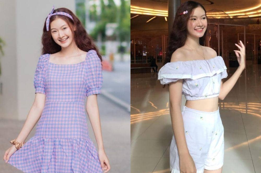 8 Ide Girly Outfit ala Prigkhing Sureeyaret, Cocok untuk si Jangkung