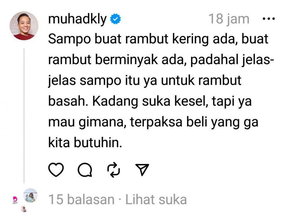 Threads Muhadkly Acho (threads.net/muhadkly)