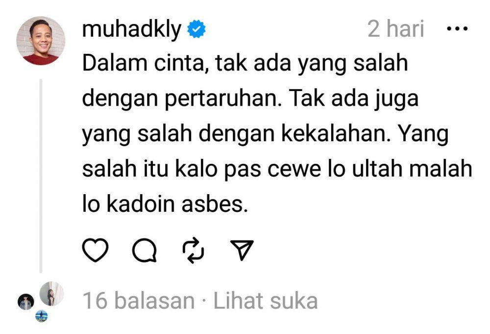 Threads Muhadkly Acho (threads.net/muhadkly)