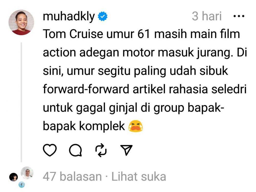 Threads Muhadkly Acho (threads.net/muhadkly)