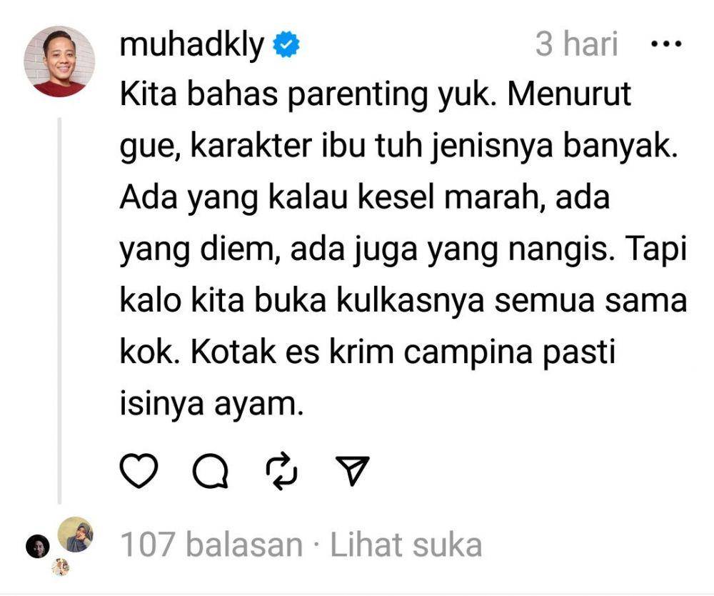 Threads Muhadkly Acho (threads.net/muhadkly)