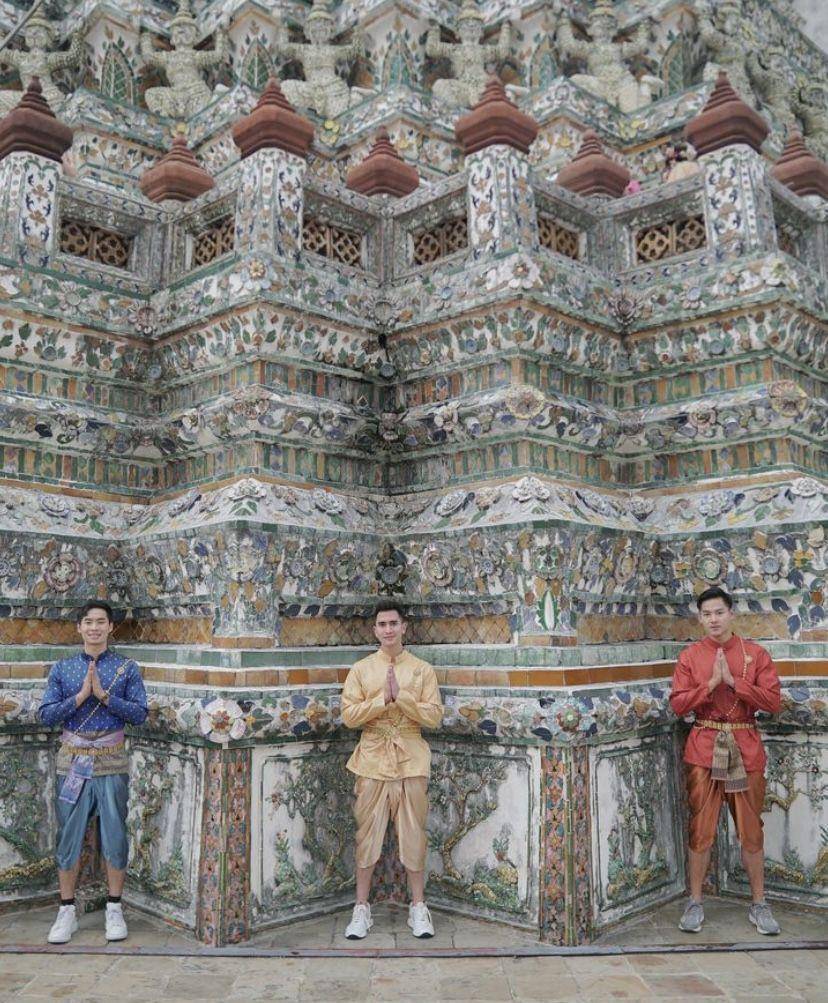 potret Verrel Bramasta pakai baju tradisional Thailand (Instagram.com/jordanvincenntt)