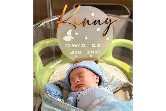 potret baby Kenny Shankara (instagram.com/syahralarez_new)