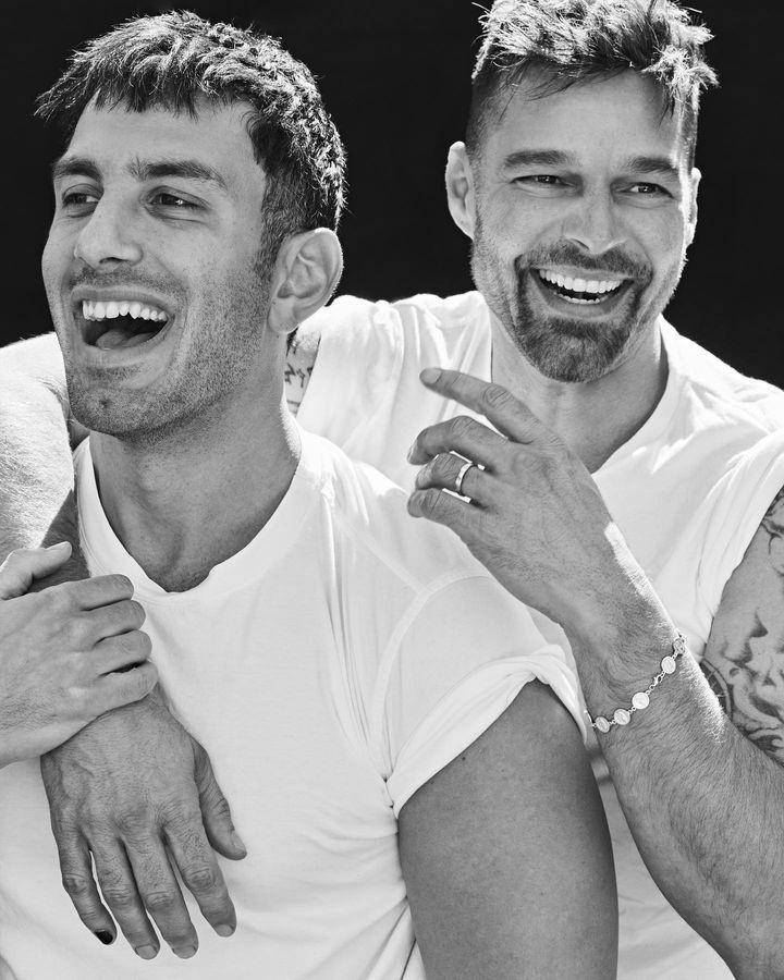potret kenangan Ricky Martin dan suami (instagram.com/ricky_martin)