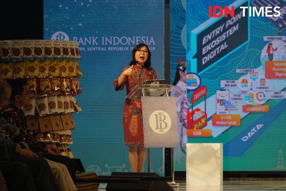 Deputi Gubernur Bank Indonesia, Filianingsih Hendarta. (IDN Times/Herlambang Jati Kusumo)