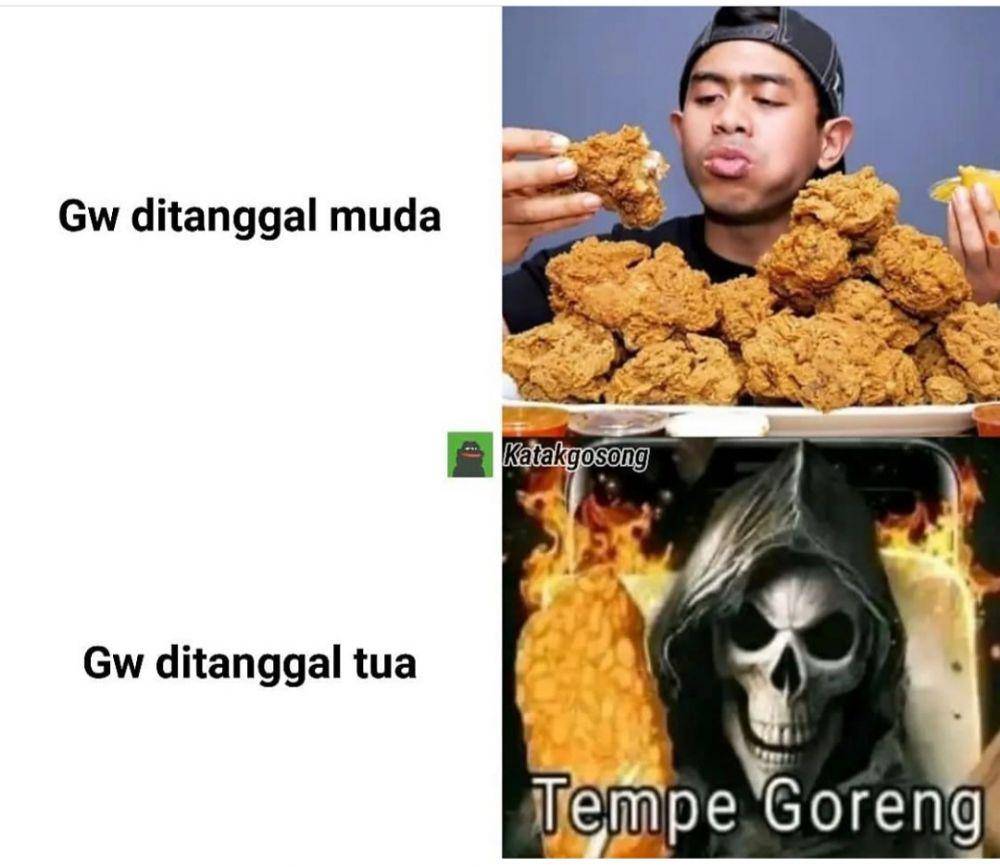 meme tempe goreng (instagram.com/rumah_shitmeme.id)