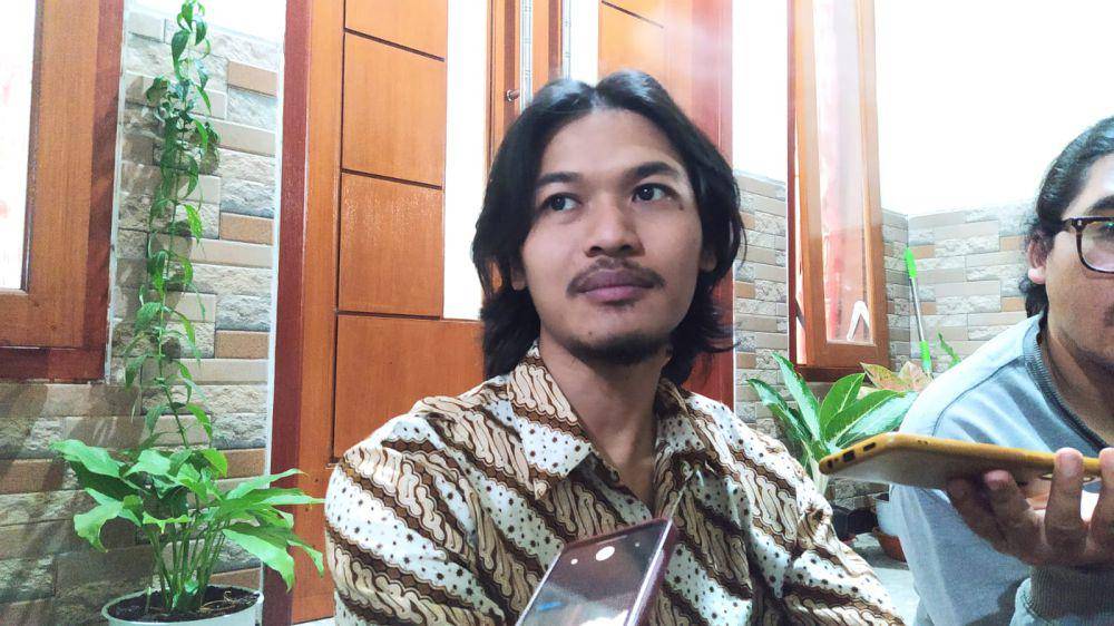Bayu, adik dari Armita S Safitri, WNI yang tewas di Australia. (IDN Times/Rizal Adhi Pratama)
