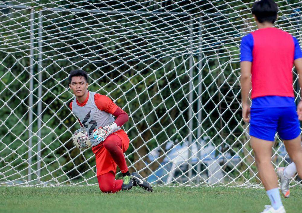 Kiper Arema FC, Teguh Amiruddin. (Instagram/@amiruddinteguh)