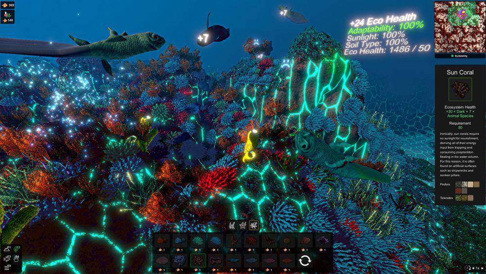 gameplay dari game Ecosystem (2021) (dok. Tom Johnson)