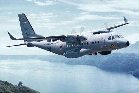 Pesawat CN-235.