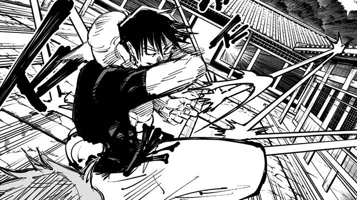 Toji Fushiguro vs. Satoru Gojo (dok. Shueisha/Jujutsu Kaisen)
