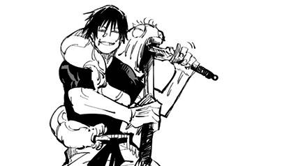 Toji Fushiguro (dok. Shueisha/Jujutsu Kaisen)