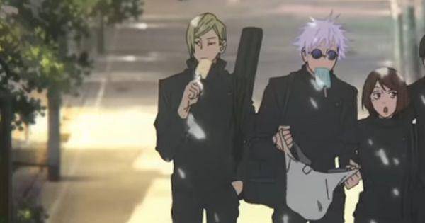 Kento saat masih SMA ( Dok. Mappa / Jujutsu Kaisen S2 )