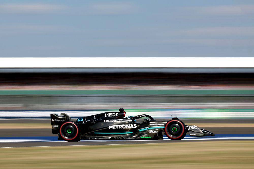 George Russell saat menjalani pekan balap Formula 1 GP Inggris 2023. (georgerussell63.com)