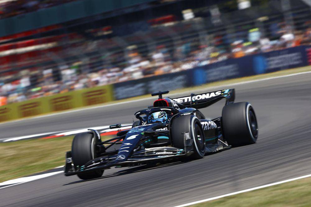 George Russell saat pekan balap Formula 1 GP Inggris 2023 (georgerussell63.com)