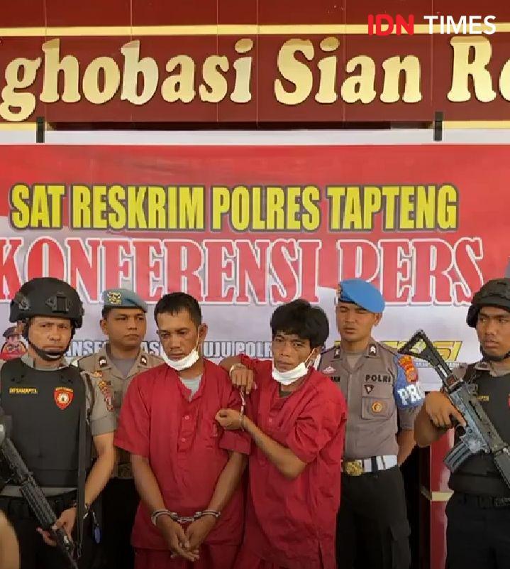 Polisi Ungkap Aksi Begal di Tapteng, Satu Pelaku Dihadiahi Timah Panas