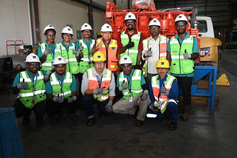Wakil Presiden, K.H. Ma’ruf Amin, saat menyambangi Institut Pertambangan Nemangkawi milik PT Freeport Indonesia, Rabu (12/7/2023). (IDN Times/Istimewa)