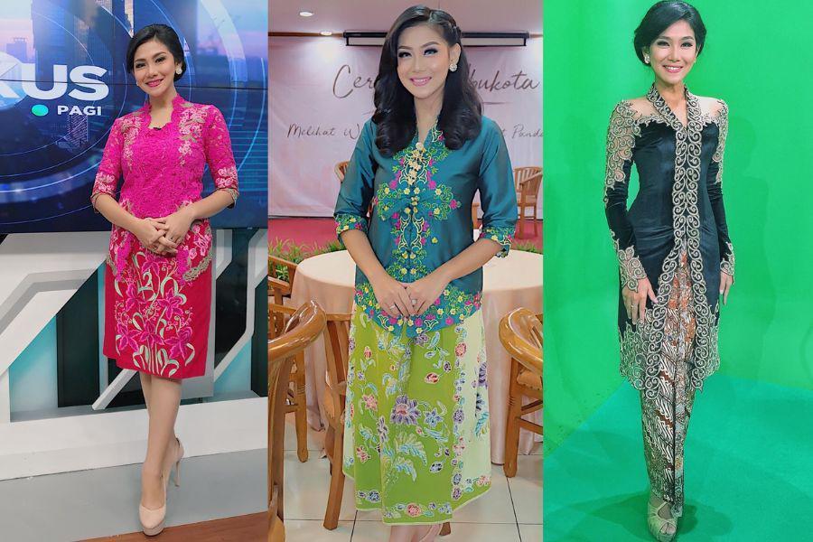 14 Inspirasi Kebaya ala Wandha Dwiutari, Ayu nan Anggun!