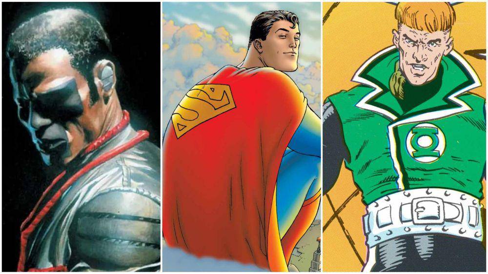 Mister Terrific, Superman, dan Guy Gardner. (Dok. DC Comics)