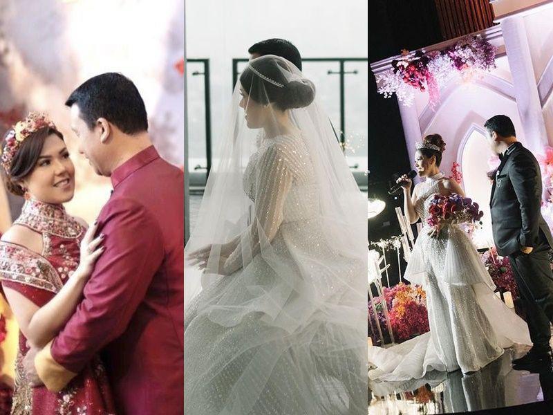10 Momen Prosesi Nikahan Tina Toon, Sangjit Sampai Resepsi Mewah!