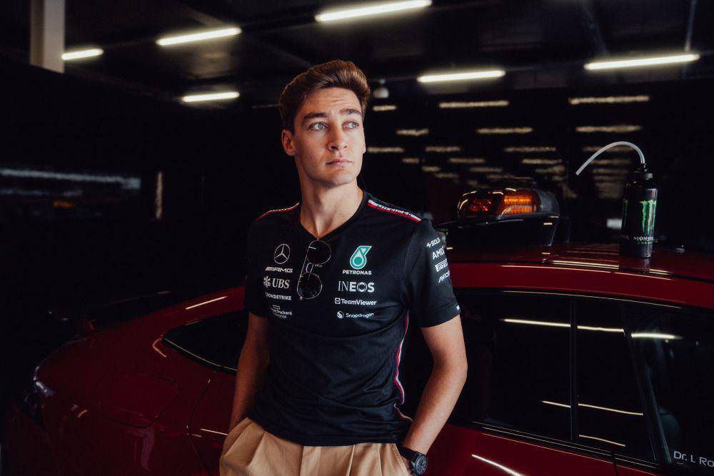 pembalap Mercedes George Russell (twitter.com/MercedesAMGF1)