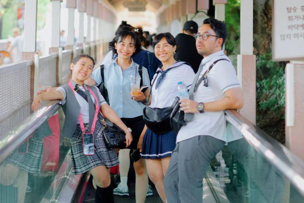 potret Yannie Kim, Kamila Lee, Kiky Saputri dan Khairi (instagram.com/yannie_kim79)