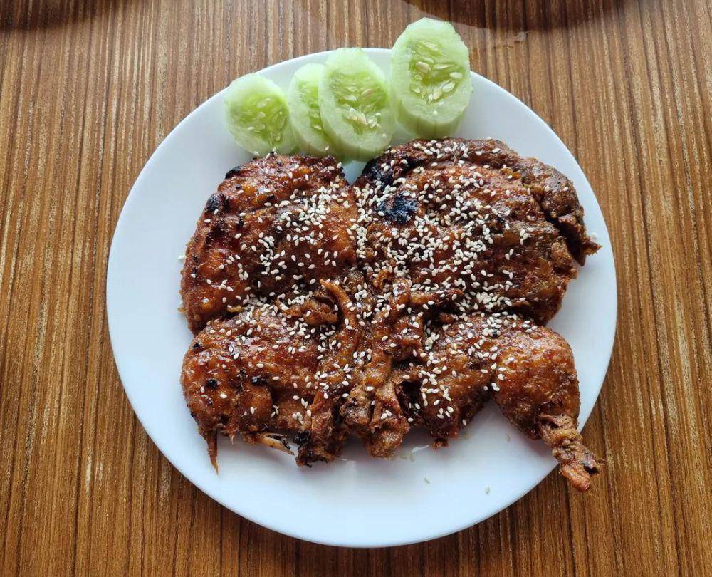 Ilustrasi ayam bakar (instagram.com/kesyakuliner)