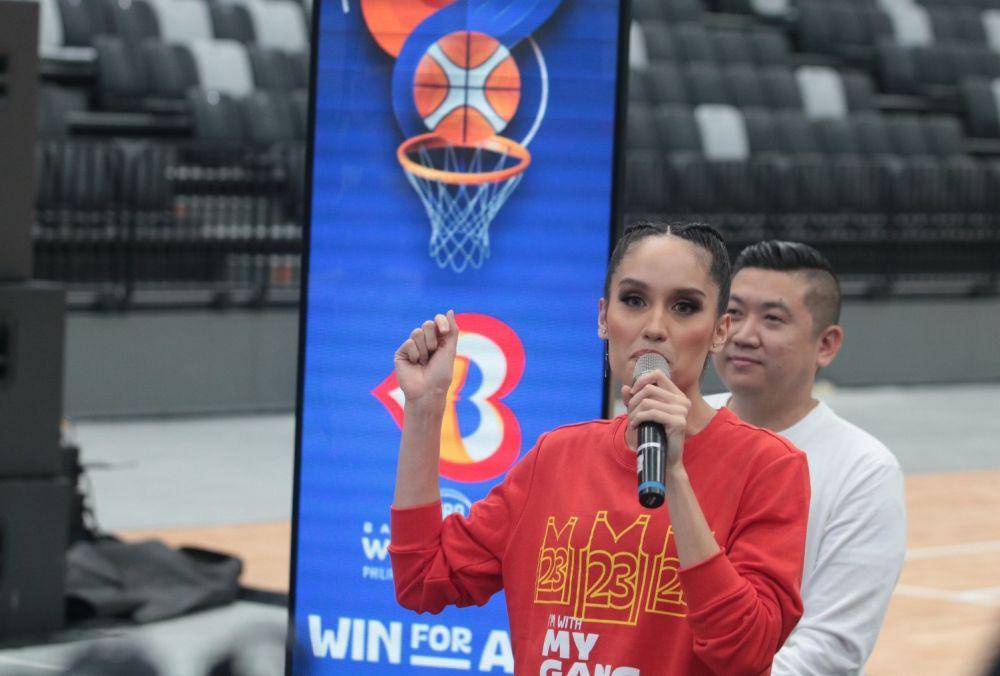 Duta Piala Dunia Basket 2023, Cinta Laura. (Dok. LOC FIBA)
