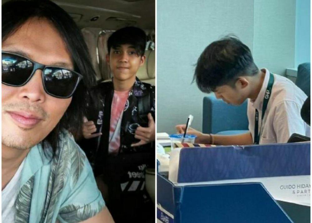 Manuel Mekel, Anak Once Mekel Magang di Kantor Hukum untuk Tugas Akhir