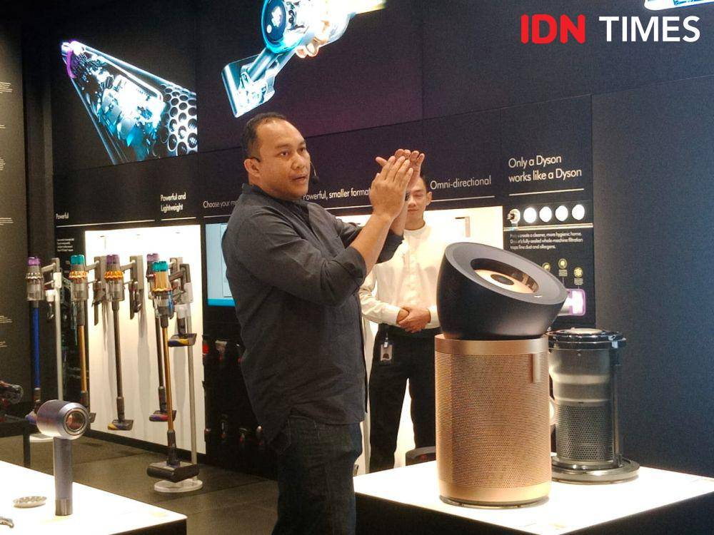 Launching 3 produk Dyson di Dyson Store Pondok Indah Mall 3 pada Rabu (12/7/2023). IDN Times/Adyaning Raras
