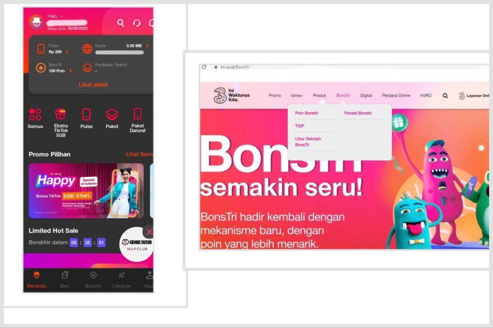 Ilustrasi tukar poin (dok. Putri Meliana A)