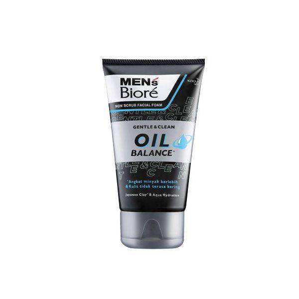 Men's Biore Facial Foam Oil Balance (facebook.com/idmensbiore)