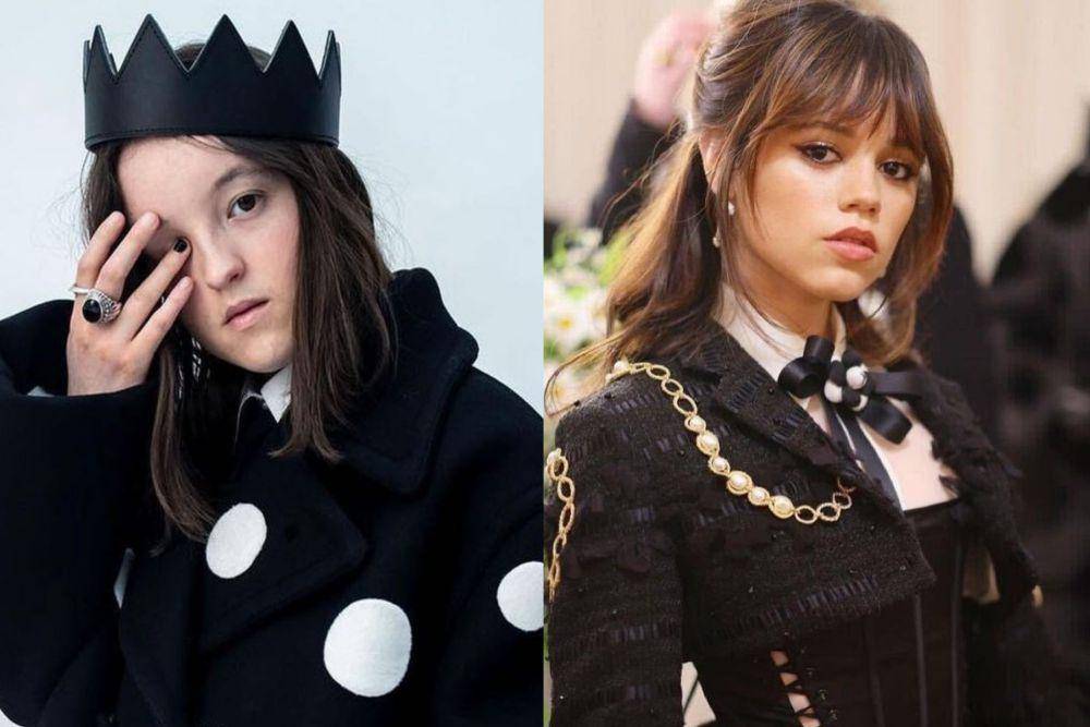 potret Bella Ramsey dan Jenna Ortega (instagram.com/bellaramsey | instagram.com/wednesdaynetflix)