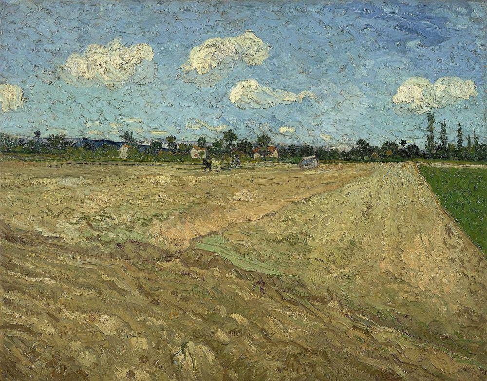Vincent van Gogh-Geploegde akkers ('De voren')-Google Art Project (commons.m.wikimedia.org/Vincent van Gogh)