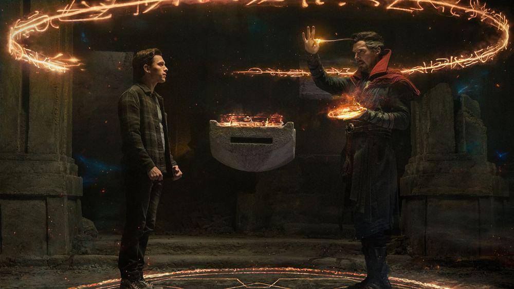 Adegan membuka multiverse di Spider-Man: No Way Home (dok. Sony Pictures/Spider-Man: No Way Home)