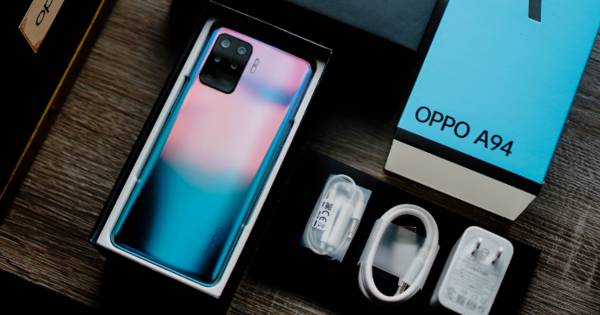 Oppo A94 - Kapasitas penyimpanan