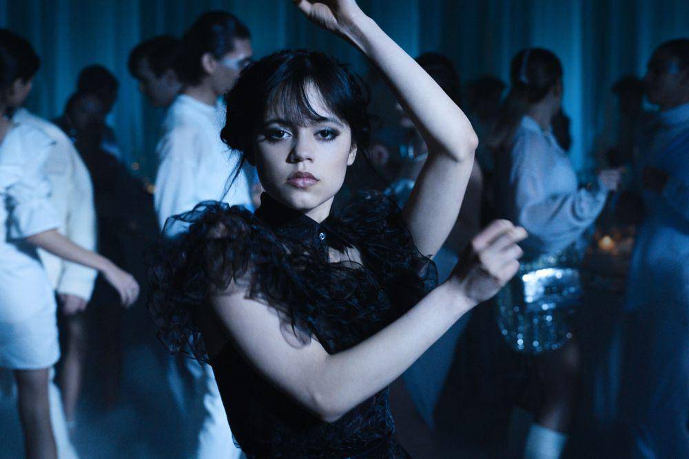 Jenna Ortega dalam serial Wednesday (dok. Netflix/Wednesday)