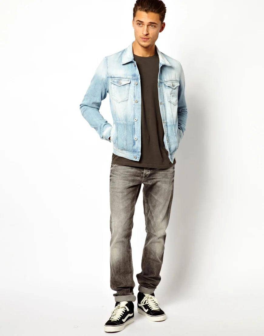 Gaya busana tumpuk denim (vpromall.com)