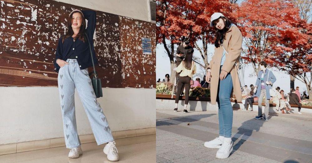 8 Gaya Simpel Celana Jeans ala Dea Annisa, Kasualnya Dapet!