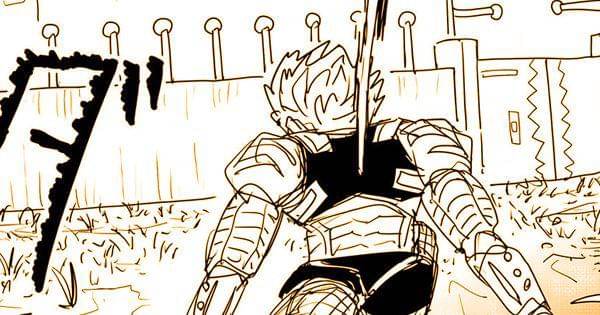 Genos tiba di lokasi Bofoi ( Dok. galaxyheavyblow.web.fc2.com / One Punch Man Webcomic )